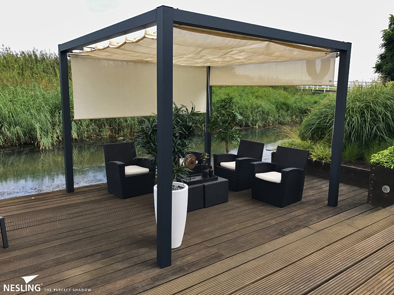 hliníková pergola